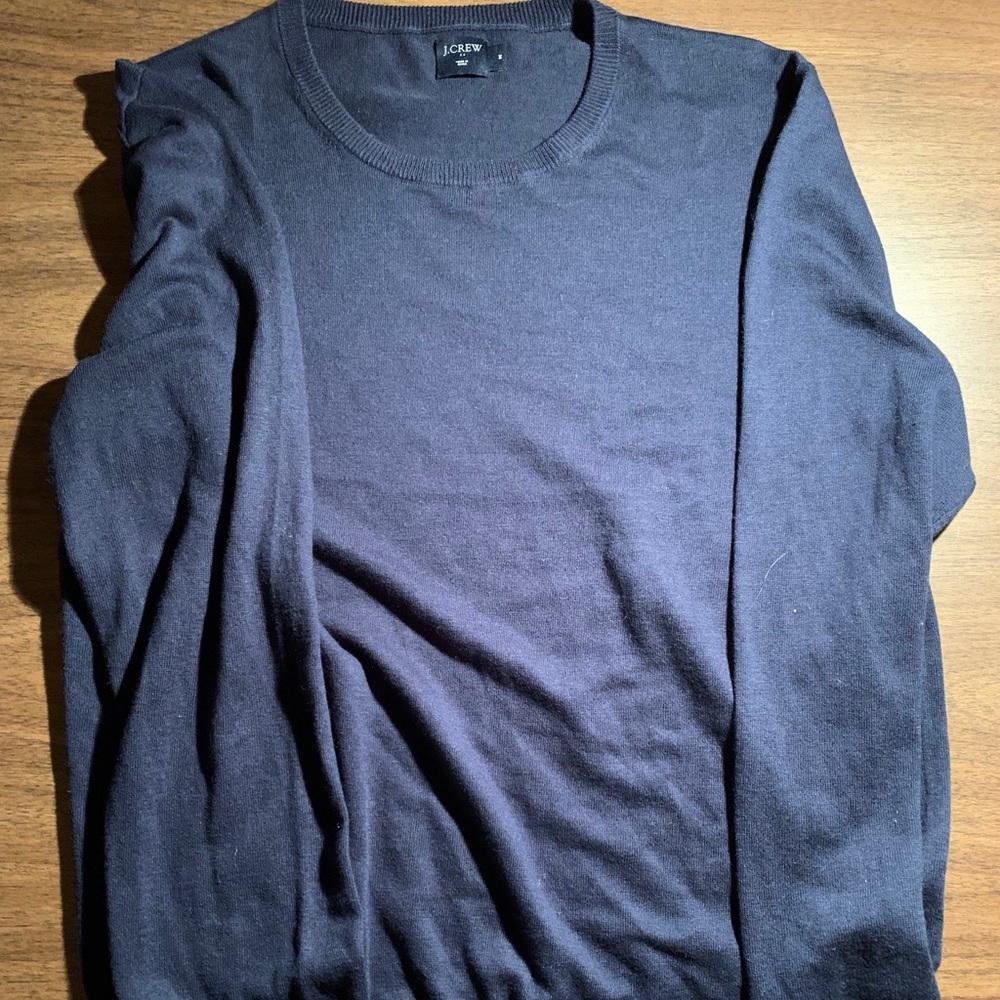 J. Crew Men’s Crewneck Sweater Navy Medium